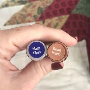 Lipsense Dawn Rising and Matte Gloss